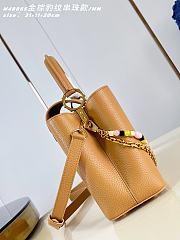 LV Capucines MM Noisette M28713 Size 30 x 19 x 9.5 cm  - 2