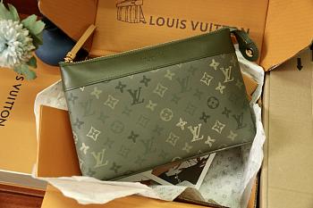 LV Pochette Voyage Souple Khaki Monogram Other M26970 Size 30 x 21 x 7.5 cm