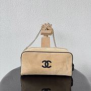  Chanel Coco Beach 2026 collection Large Zipped Pouch Suede Calfskin Size 29x16x12cm - 1