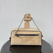  Chanel Coco Beach 2026 collection Large Zipped Pouch Suede Calfskin Size 29x16x12cm - 5