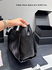 Chanel Caviar Large Executive Cerf Shopper Tote Black Size 40x32cm - 5