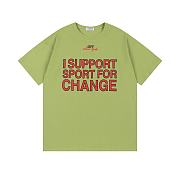 Off-White X Ac Milan Nyc Slogan T-Shirt - Green - 1