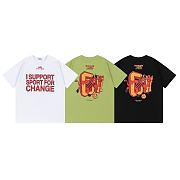 Off-White X Ac Milan Nyc Slogan T-Shirt - Green - 4