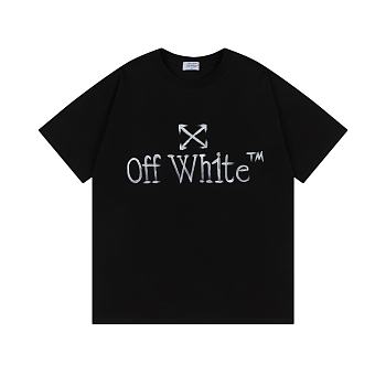 OFF-WHITE SMOKED TEE