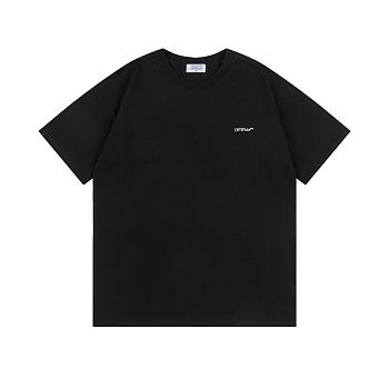 Off-White 3D Logo Over Short-Sleeve Tee 'Black/White'