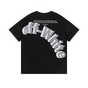 Off-White 3D Logo Over Short-Sleeve Tee 'Black/White' - 2