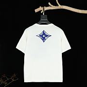 Louis Vuitton LV Ice Milk White Crewneck T Shirt  - 5