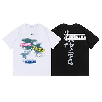 Off White Type Sticker Negra 