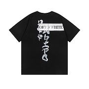Off White Type Sticker Negra  - 5