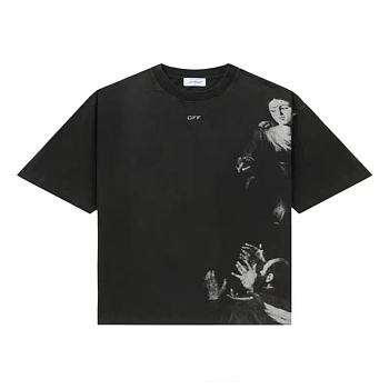 Off-White Blurred Mary Skate Short-Sleeve Tee Black