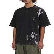 Off-White Blurred Mary Skate Short-Sleeve Tee Black - 3