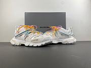 Balenciaga Track Trail Laces Sneaker in White/orange/blue/pink 800590WTRHK9745 - 1