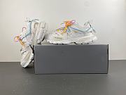 Balenciaga Track Trail Laces Sneaker in White/orange/blue/pink 800590WTRHK9745 - 4