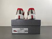 Patent leather and technical fabric Prada America's Cup sneakers Red 4E3400_2ABO_F0MXK_F_G000 - 4