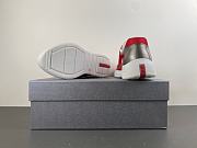 Patent leather and technical fabric Prada America's Cup sneakers Red 4E3400_2ABO_F0MXK_F_G000 - 3