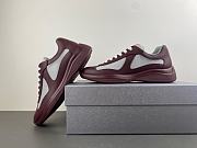 Prada America's Cup Soft Rubber & Bike Fabric Amaranth Red - 3