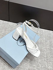 Prada leather knotted strap sandals - 6