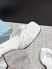 Prada leather knotted strap sandals - 2