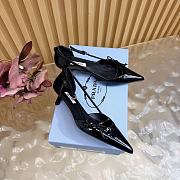 Prada bow-detail pointed-toe Pumps Black - 6