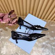 Prada bow-detail pointed-toe Pumps Black - 2