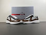 Prada patent leather and technical fabric America's cup sneakers 4E3400FG00093W - 1