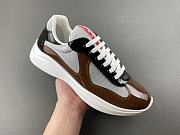 Prada patent leather and technical fabric America's cup sneakers 4E3400FG00093W - 2