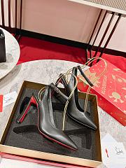 Christian Louboutin Condora 85 leather slingback pumps 10cm - 2