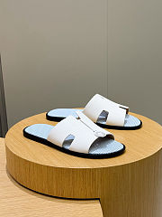 Hermès Oran Slide White - 4