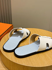 Hermès Oran Slide White - 3
