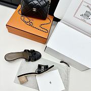 Hermes Oasis Sandals in Black - 2