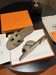 Hermes Oran sandal Camel - 4