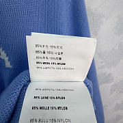 Prada Blue Faded Logo Print Sweatshirt - 6