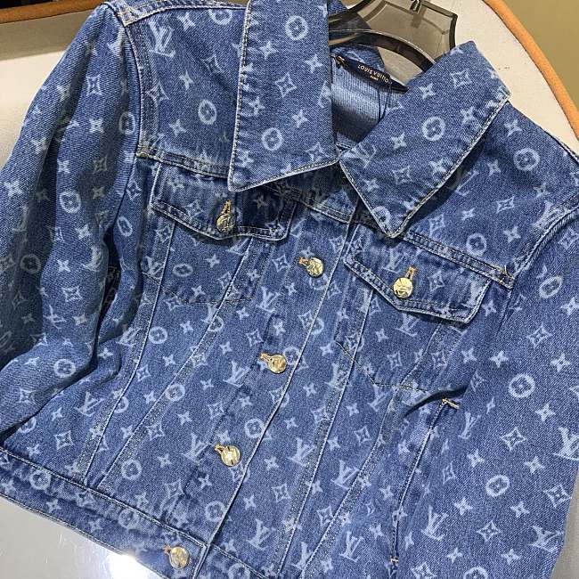 LV Monogram Denim Jacket 1AK03Q - 1