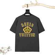 Louis Vuitton Embellished Short-Sleeved Cotton Crewneck Gargoyle 1AGJSA - 1