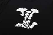 Louis Vuitton Black Cloud Jacquard Knit Wool T-Shirt - 5