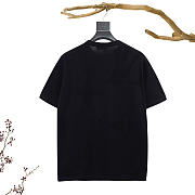 Louis Vuitton Black Cloud Jacquard Knit Wool T-Shirt - 2
