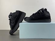 Lanvin Men's Curb Napa Leather Low-Top Sneakers - 2