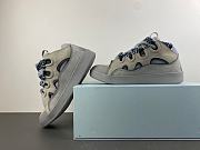 Lanvin Curb Grey Low Top Sneakers - 5