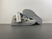 Lanvin Curb Grey Low Top Sneakers - 4