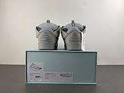Lanvin Curb Grey Low Top Sneakers - 3