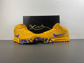 Nike Kobe 4 Protro Draft Day Pack Los Angeles Lakers University Gold IV6585-900