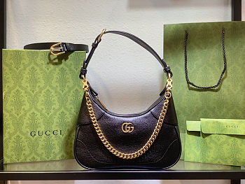 Gucci Aphrodite Small Shoulder Bag ‘Black’ Size 25x 19x 7cm