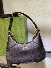 Gucci Aphrodite Small Shoulder Bag ‘Black’ Size 25x 19x 7cm - 2