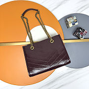Saint Laurent chevron-quilted leather tote bag Size 25x19x10cm - 5
