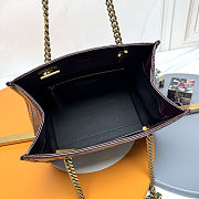 Saint Laurent chevron-quilted leather tote bag Size 25x19x10cm - 4