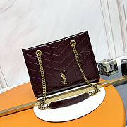 Saint Laurent chevron-quilted leather tote bag Size 25x19x10cm - 3