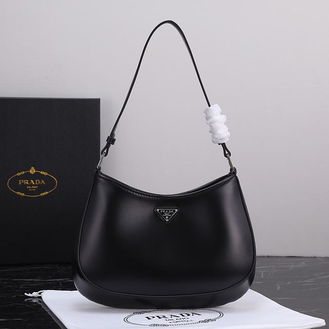 Prada Cleo brushed leather shoulder bag Size 26.5x15x4cm - 1