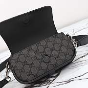 Gucci Ophidia Super Mini Shoulder Bag ‘Grey’ Size 18.5x10x5.5cm - 4
