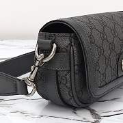 Gucci Ophidia Super Mini Shoulder Bag ‘Grey’ Size 18.5x10x5.5cm - 3