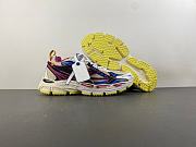 Off-White & Pink 'Be Right Back' Sneakers Magenta/Royal blue 261607M237046 - 5